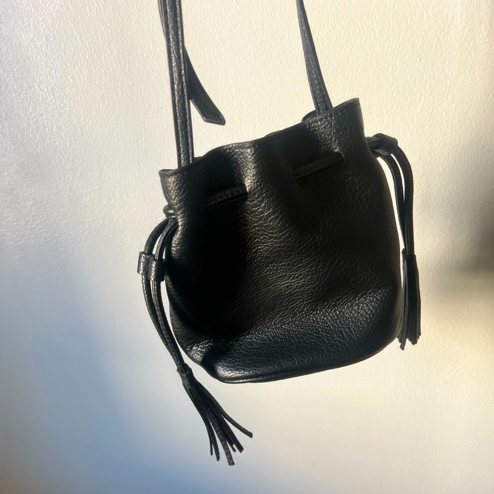 NWT Black Nordstrom side bag / purse